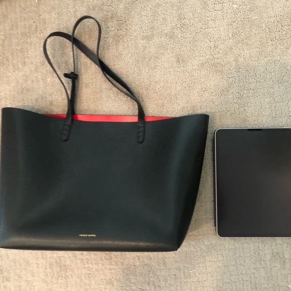 mansur gavriel saffiano large tote - Picture 5 of 5